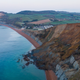 El gigantesco desprendimiento de rocas en la costa de Dorset